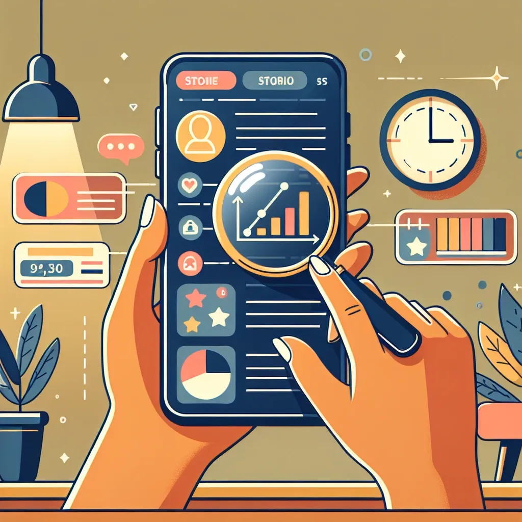 "Screenshot of Instagram Story Viewer interface showcasing multiple stories from different users, demonstrating how to navigate and engage with content in the Instagram app."